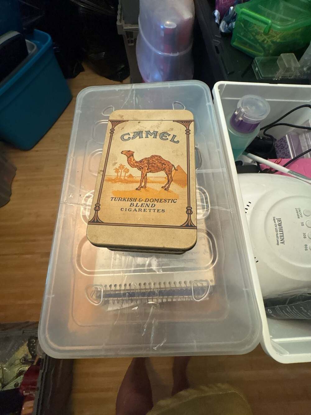 Camel Cigarettes Turkish and Domestic Blend Metal Tin Box